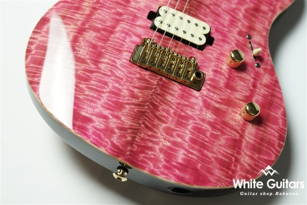 FUTURA-S HH LTD / Alder Back Figured Eucalyptus Top Body - Transparent Pink